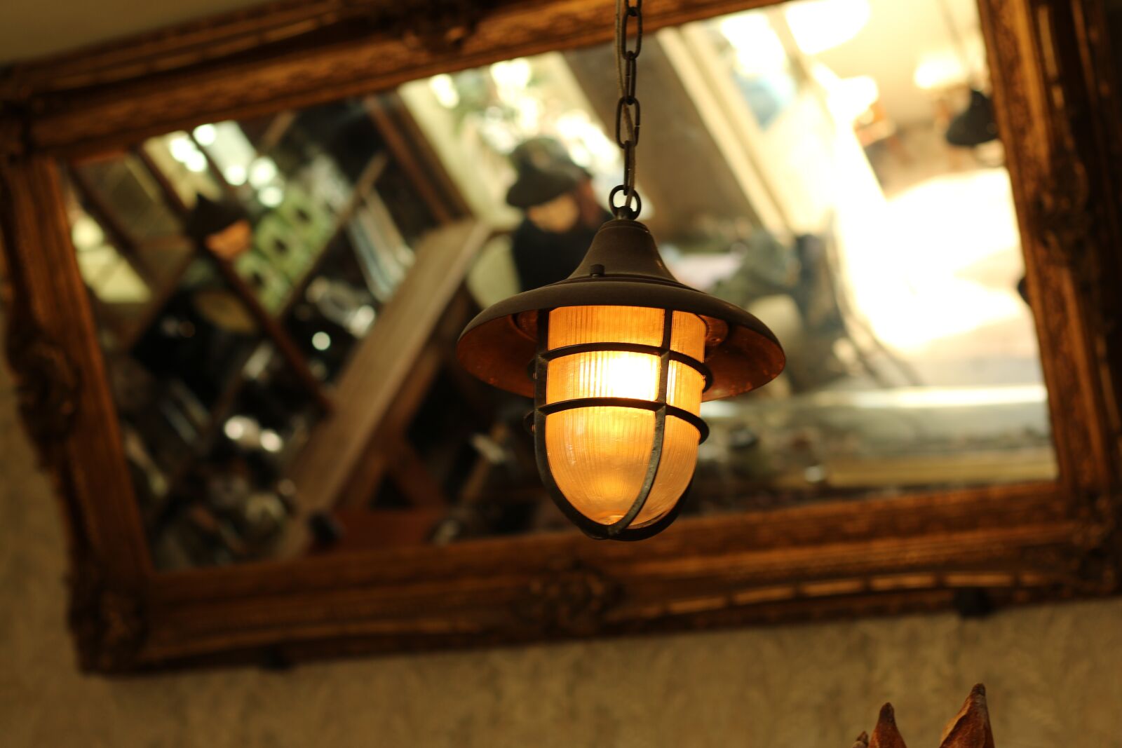 Canon EF 50mm F1.8 STM sample photo. Lamp, light, mirror photography