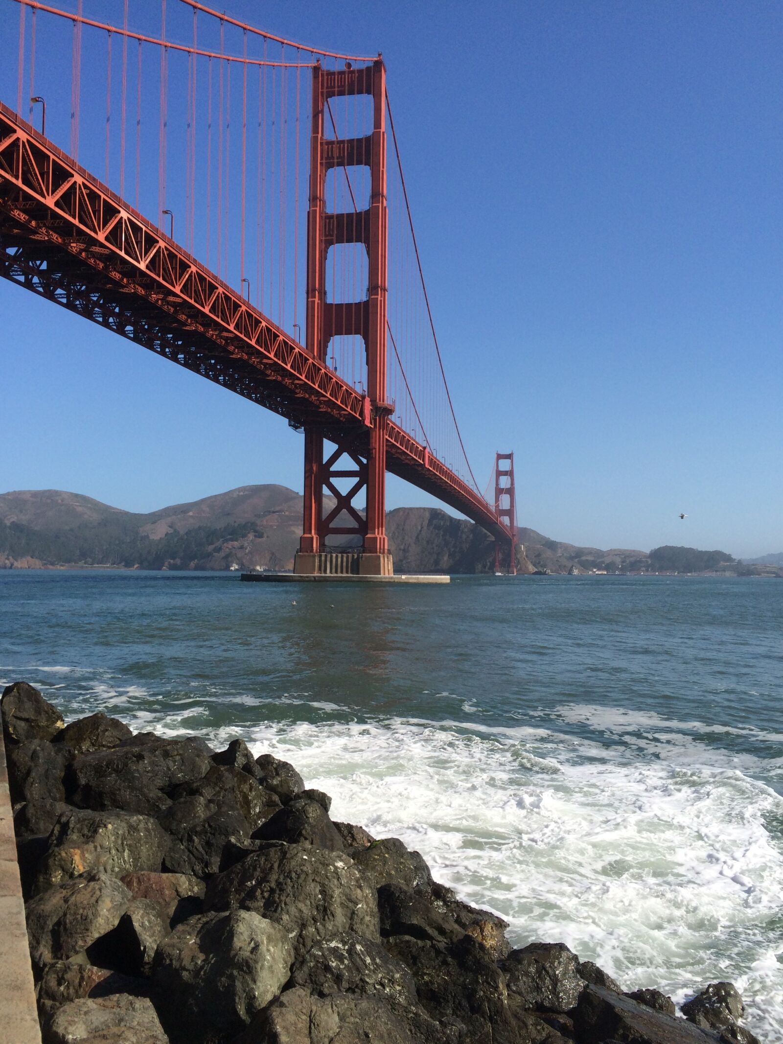 iPhone 5s back camera 4.15mm f/2.2 sample photo. Golden gate bridge, san photography