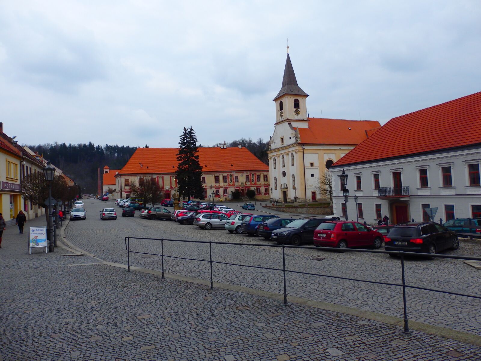 Olympus SZ-16,DZ-105 sample photo. Church, namest nad oslavou photography
