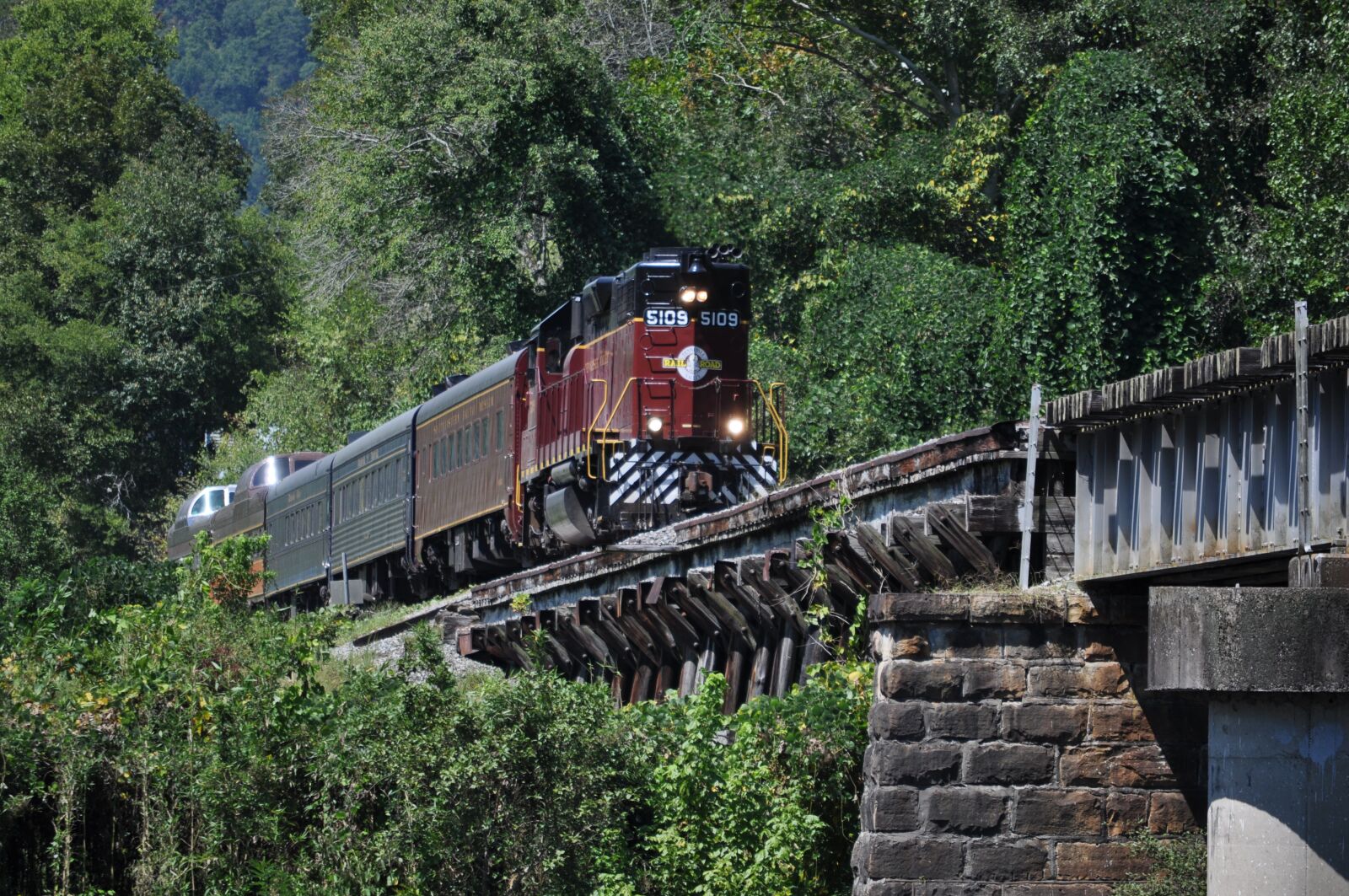 Nikon D5000 sample photo. Passenger, train, railway photography