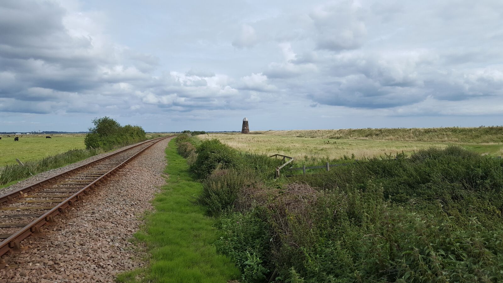 Samsung Galaxy S6 sample photo. Halvergate marshes, norfolk uk photography