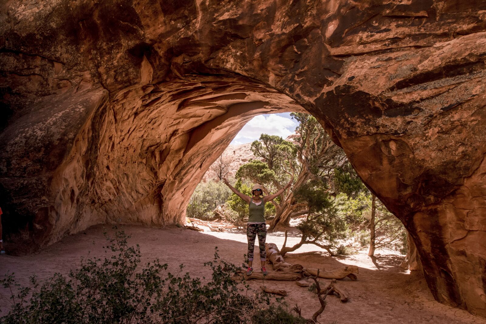 Nikon D3300 sample photo. National, park, arches photography