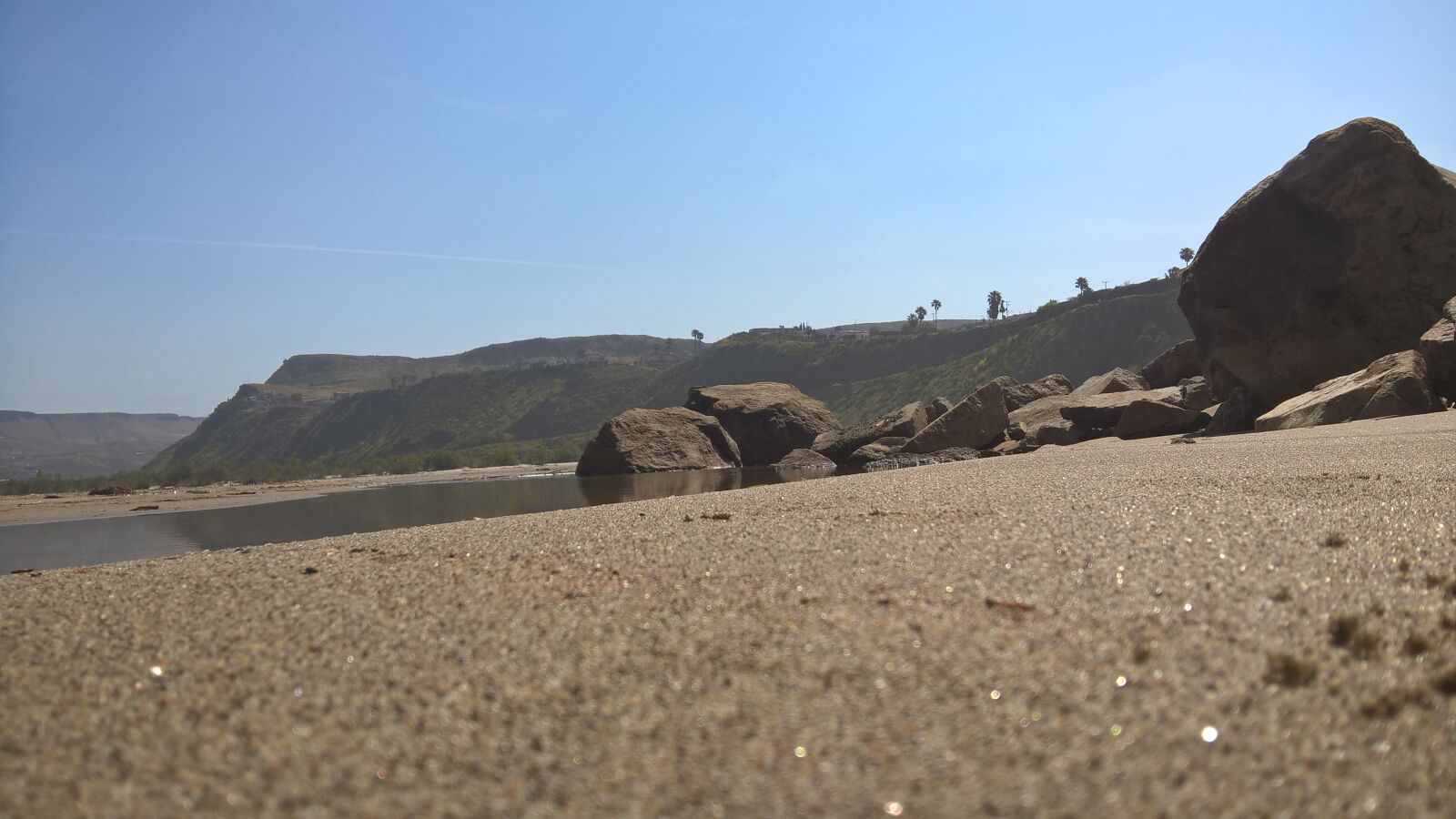 Microsoft Lumia 640 XL sample photo. Hill, river, stones photography
