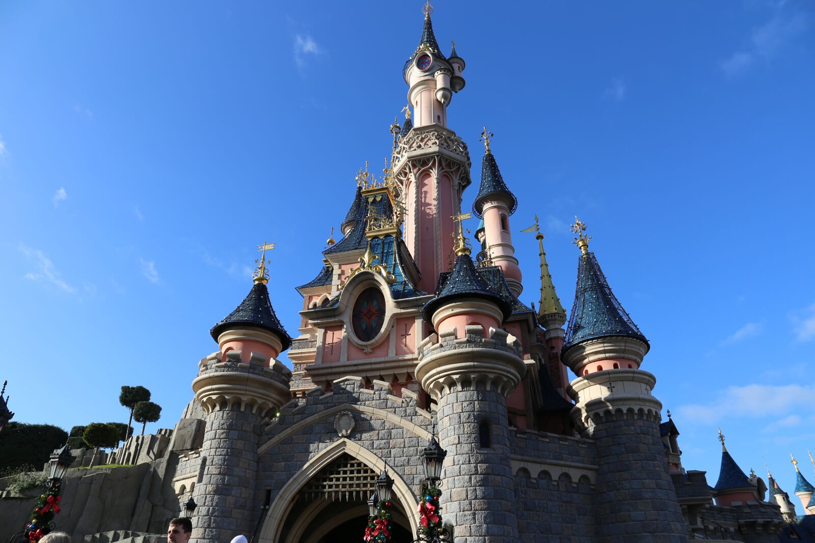 Canon EF 24-105mm F3.5-5.6 IS STM sample photo. Disneyland, castle, paris photography