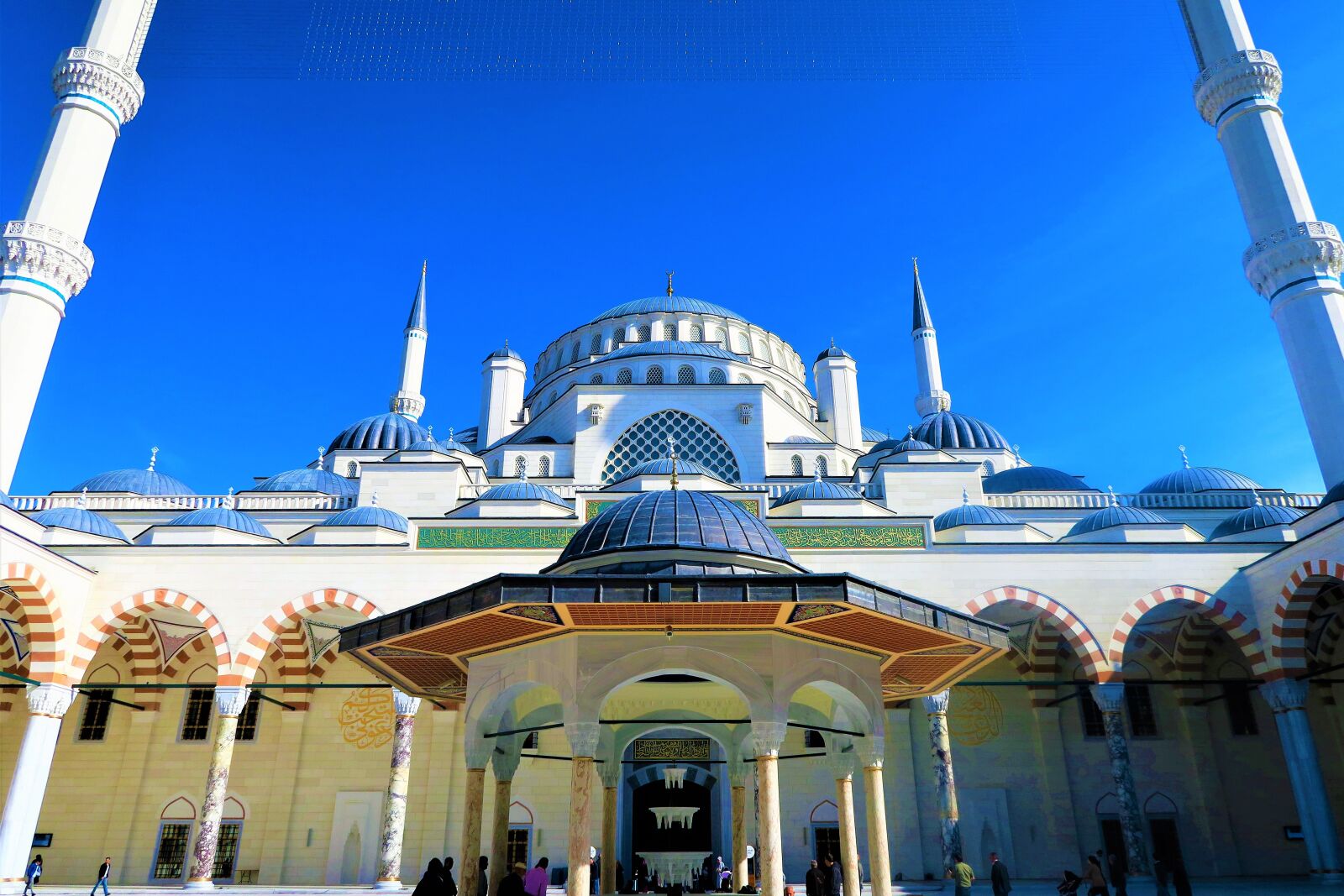 Canon PowerShot G7 X sample photo. Cami, the minarets, dome photography