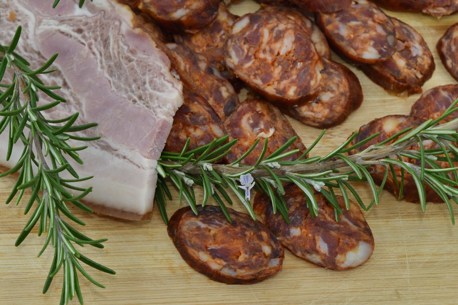 Nikon D5500 sample photo. Bacon, butcher, garnish, muscle photography