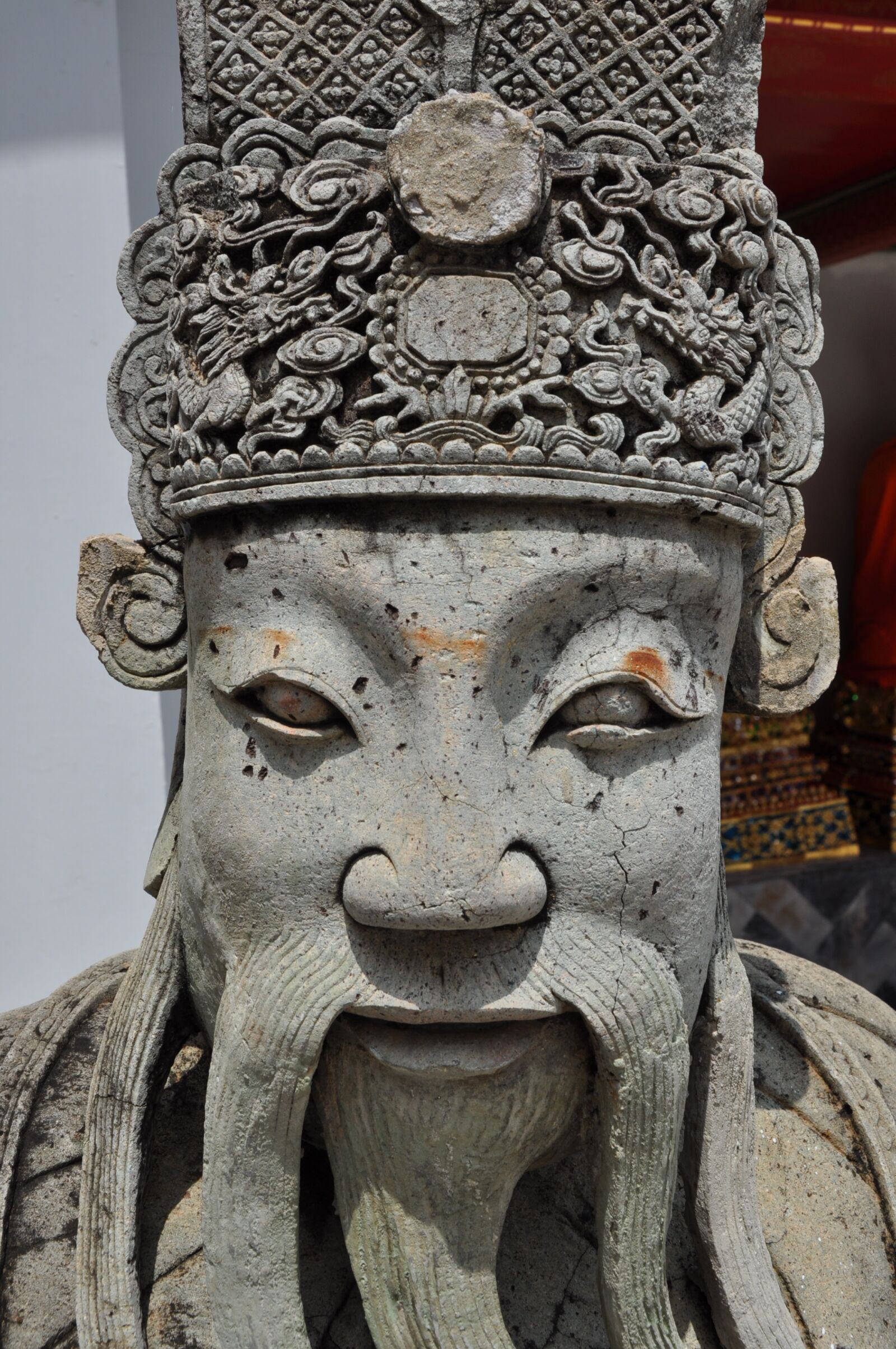 Nikon D5000 sample photo. Thailand, stone statue, figure photography