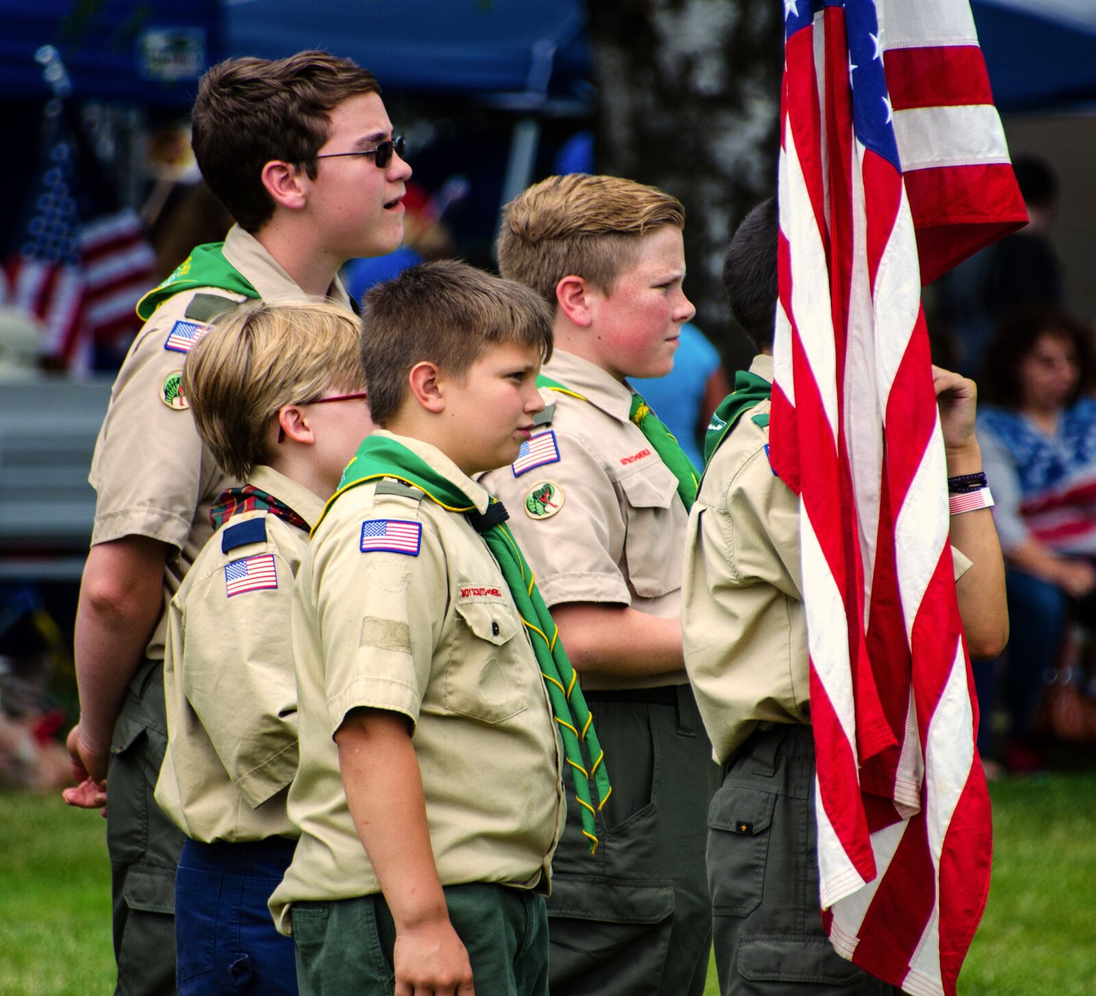 Nikon D5100 sample photo. Usa scouts, bringing in photography