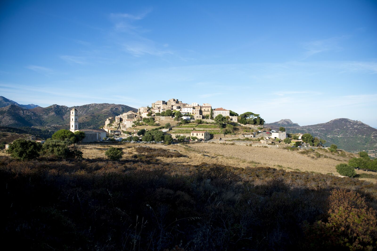 Nikon D800 sample photo. Sant'antoninu, corsican, village photography