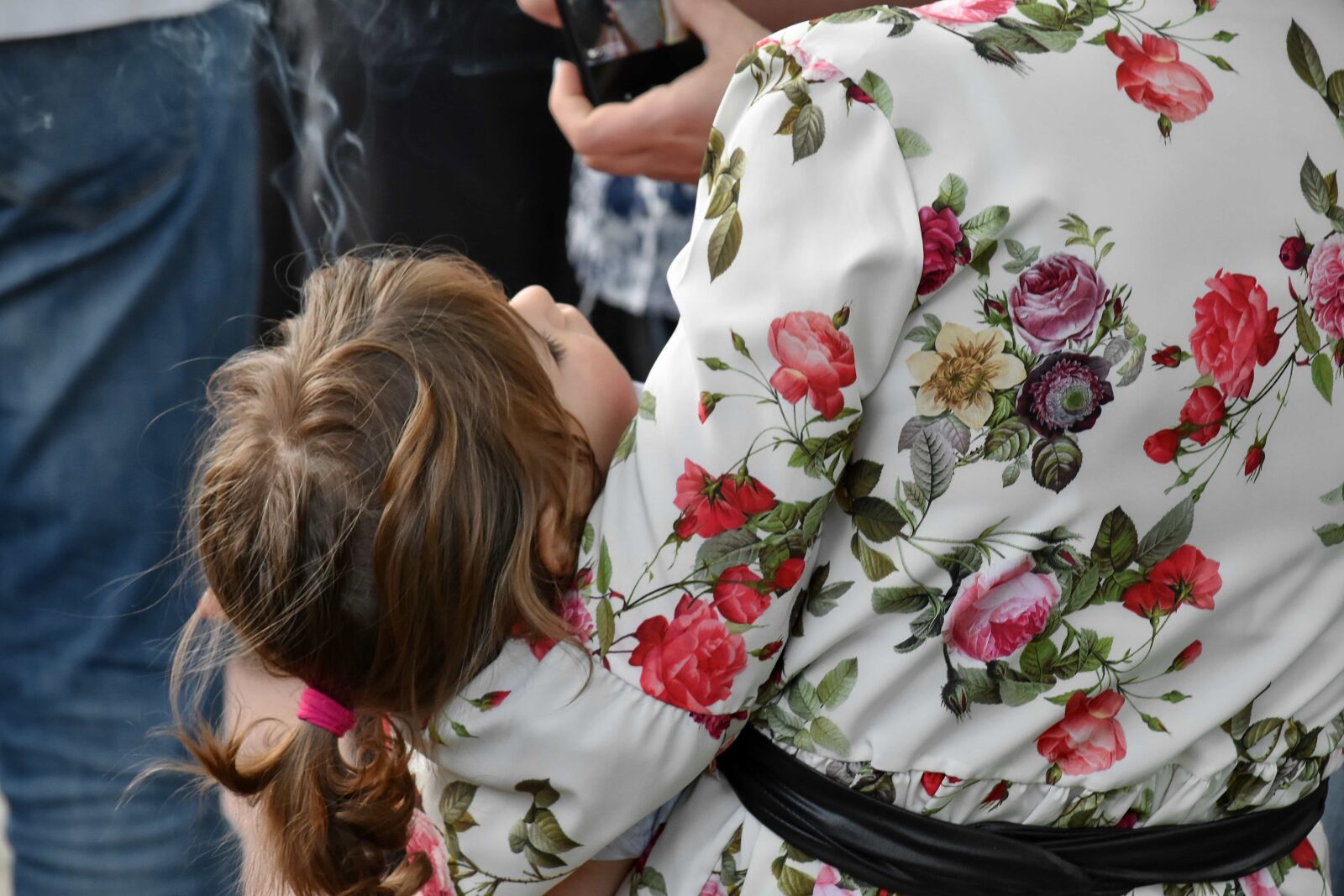 Nikon D5500 sample photo. Child, daughter, motherhood, sleeping photography