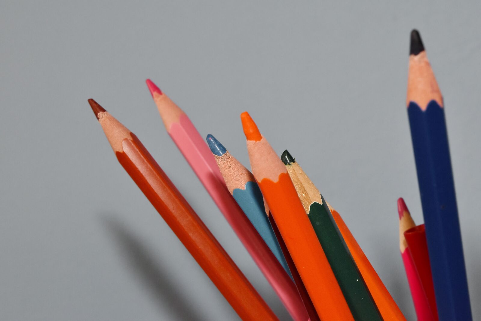 Nikon D5500 sample photo. Colorful, pencil, crayon, drawing photography