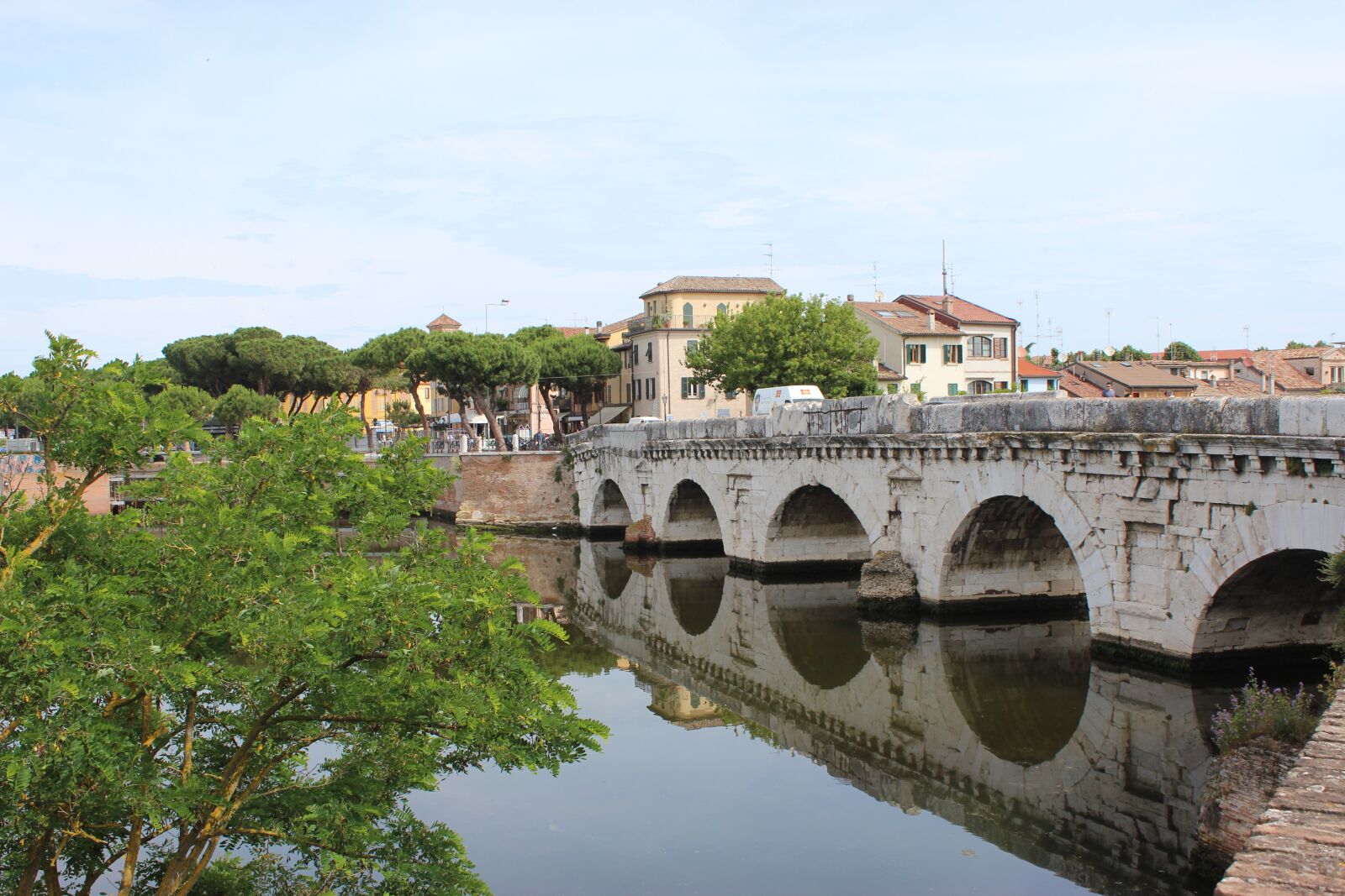 Canon EOS 600D (Rebel EOS T3i / EOS Kiss X5) sample photo. Rimini, the tiberius bridge photography