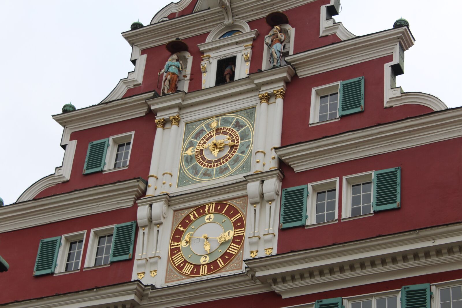 Canon EOS 1200D (EOS Rebel T5 / EOS Kiss X70 / EOS Hi) sample photo. Germany, clock, esslingen photography