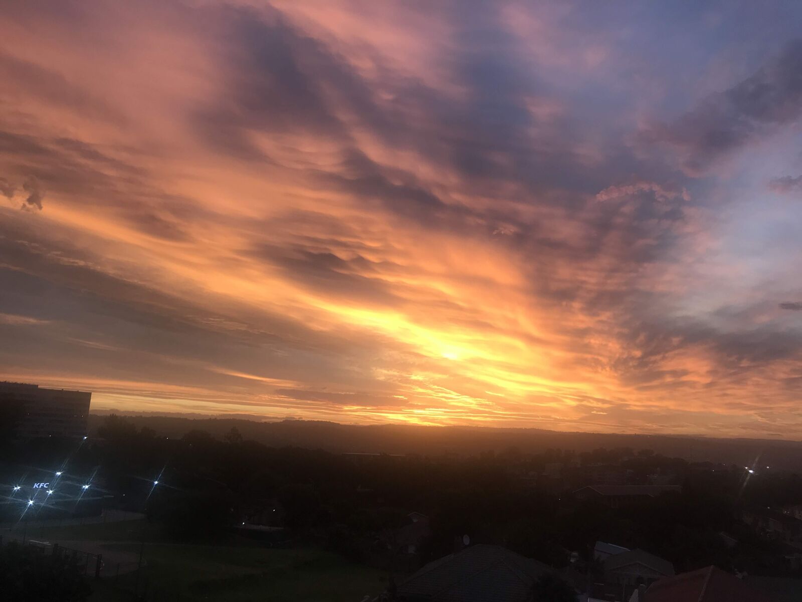iPhone 7 Plus back dual camera 3.99mm f/1.8 sample photo. Sky, sunset l, clouds photography