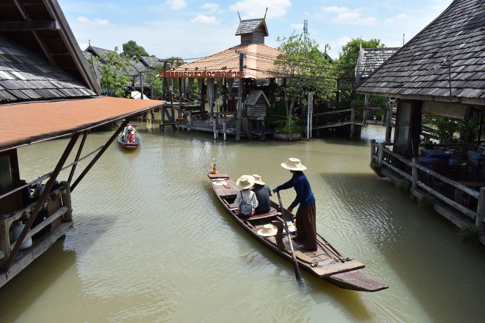 Nikon D3400 sample photo. Floating market, pattaya, thailand photography