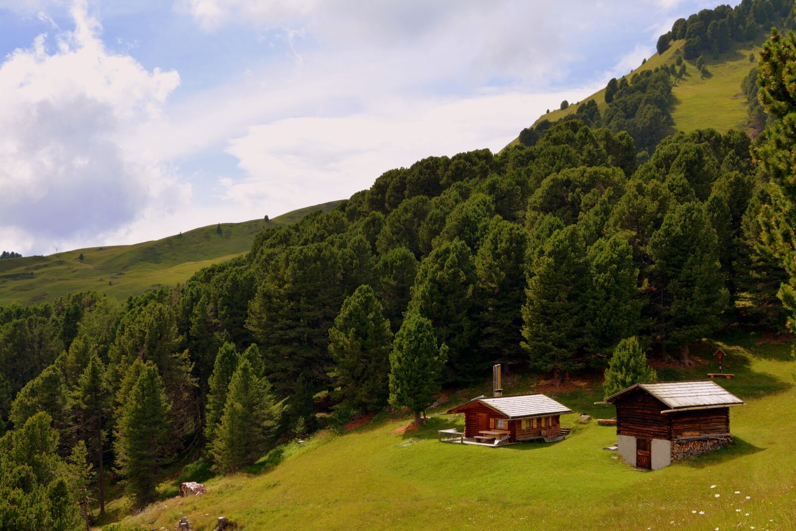 Nikon D7100 sample photo. Baita, prato, mountain photography