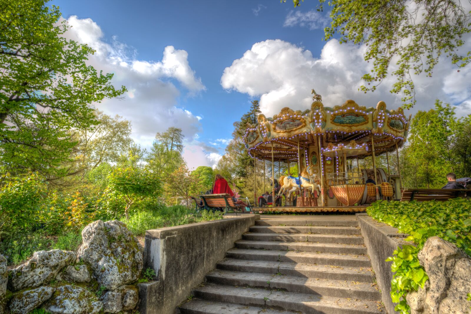 Nikon D610 sample photo. Park, bordeaux, france photography
