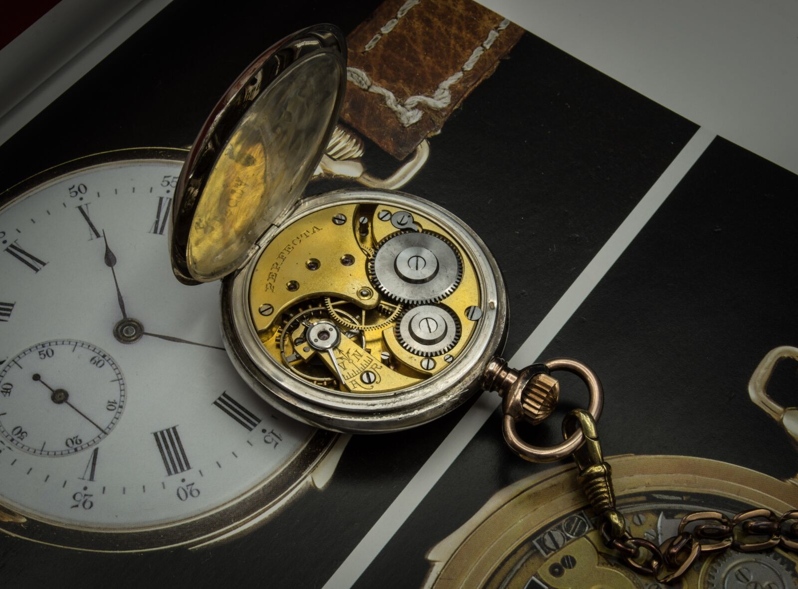 Pentax K-3 sample photo. Movement, clock, pocket watch photography