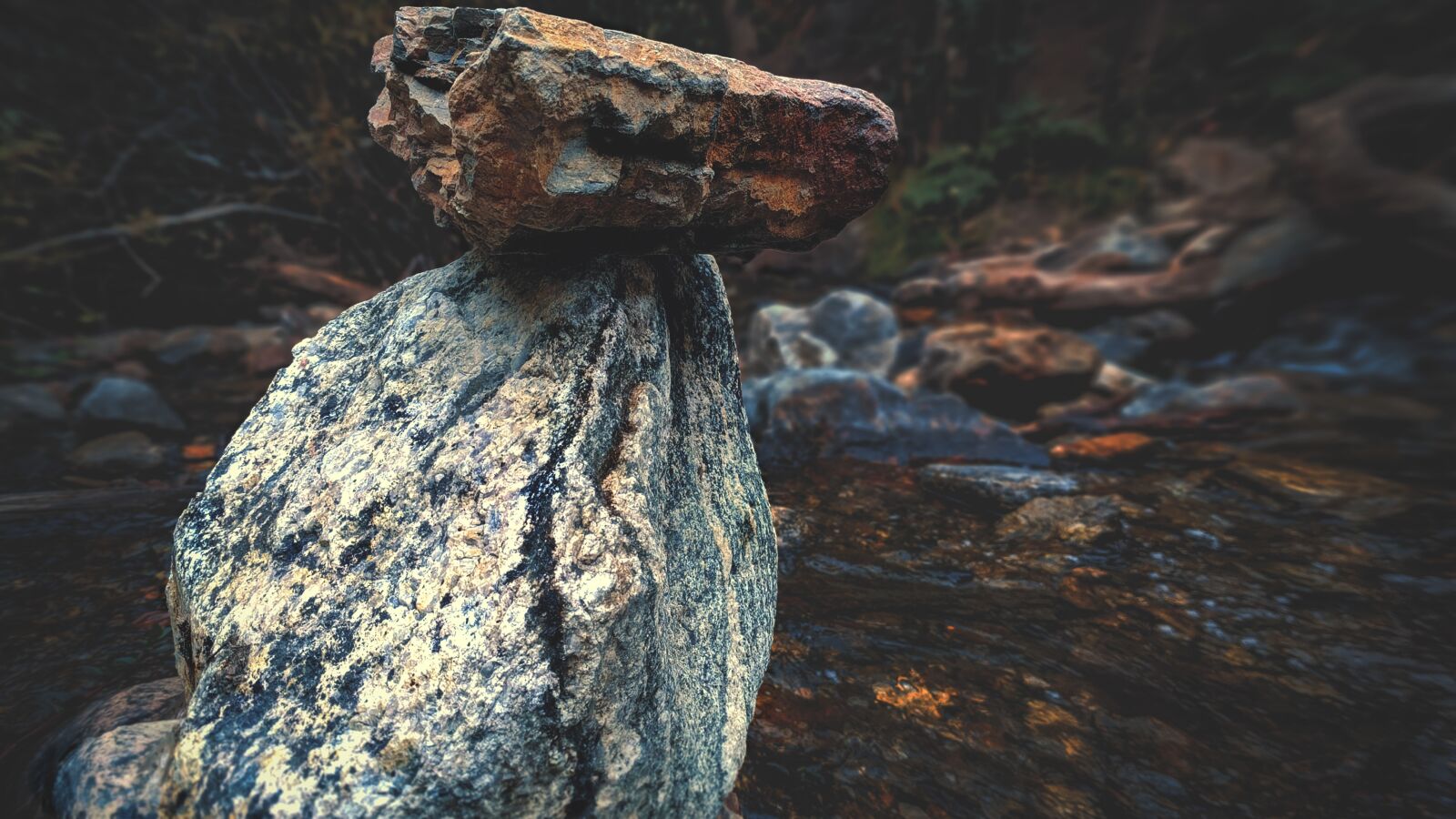 LG Nexus 5X sample photo. Rocks, creek, river photography