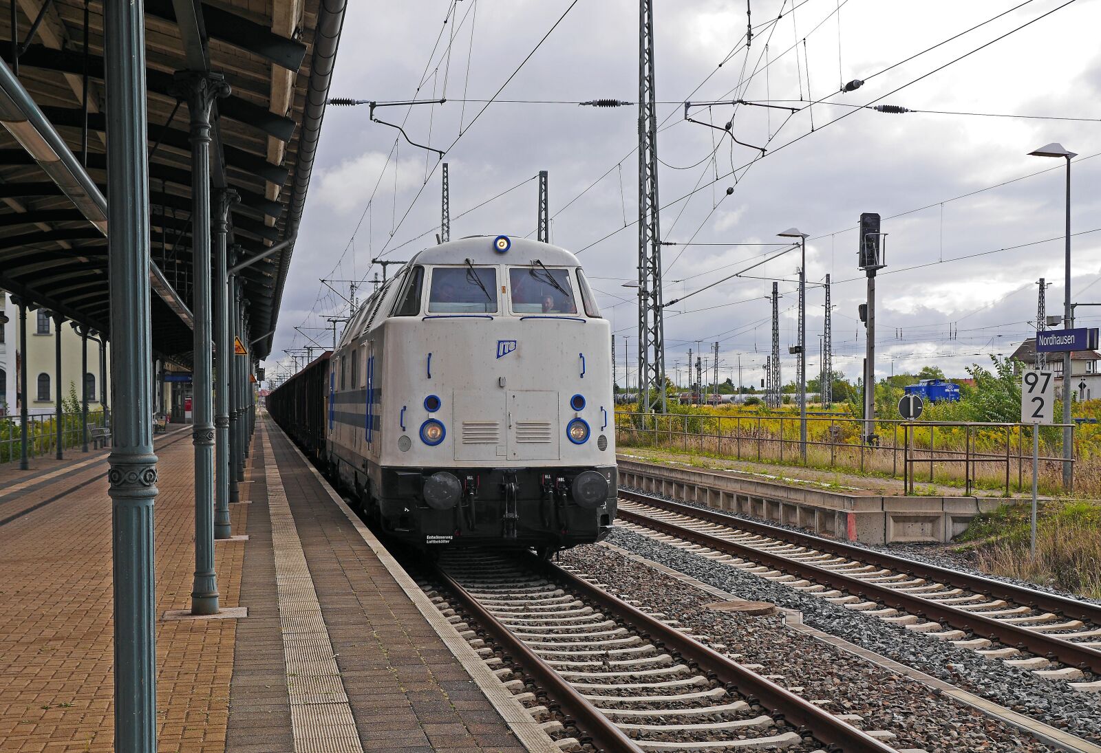 Panasonic Lumix DMC-GH3 sample photo. Freight train, private railway photography