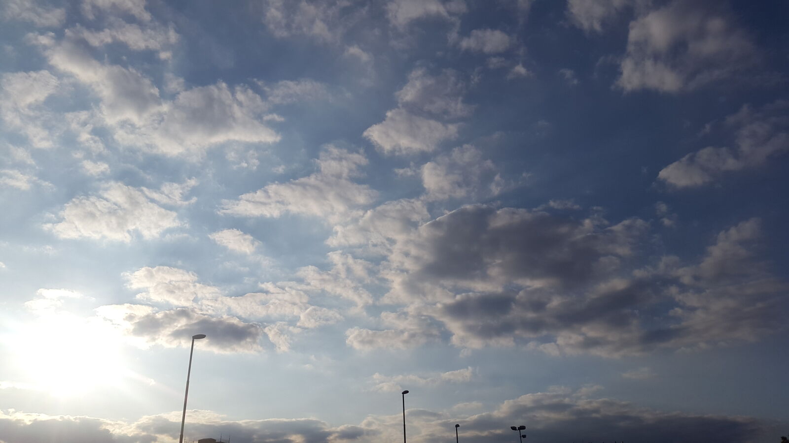 Samsung Galaxy Alpha sample photo. Clouds, sky, sunny photography