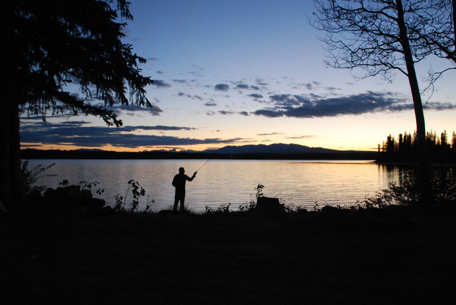 Nikon D60 sample photo. Abendstimmung, lake, sunset photography