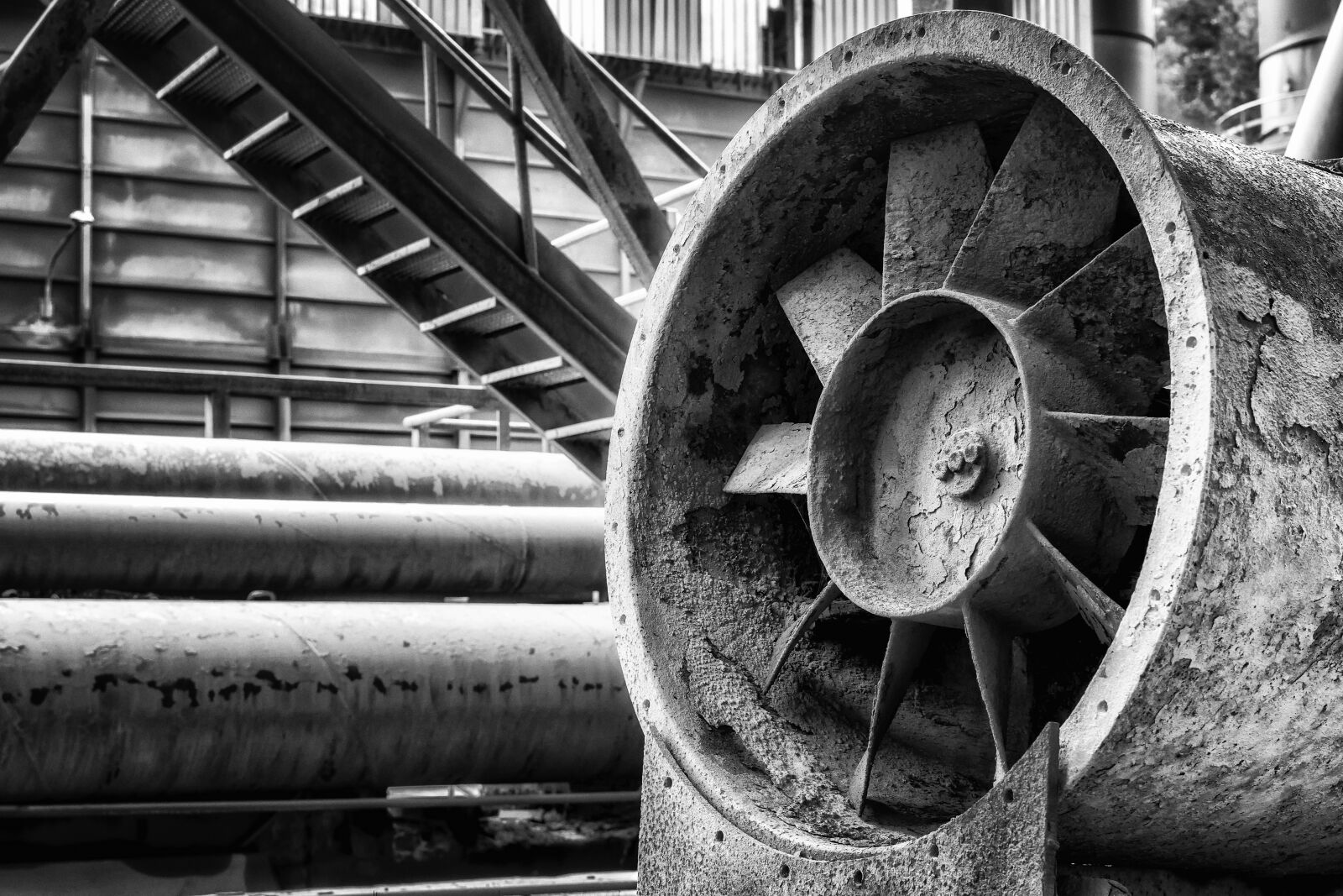 Nikon D3300 sample photo. Fan, industry, blower photography