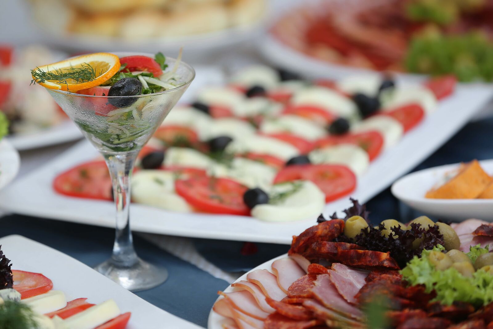Canon EOS 5D Mark III sample photo. Salad bar, buffet, snack photography