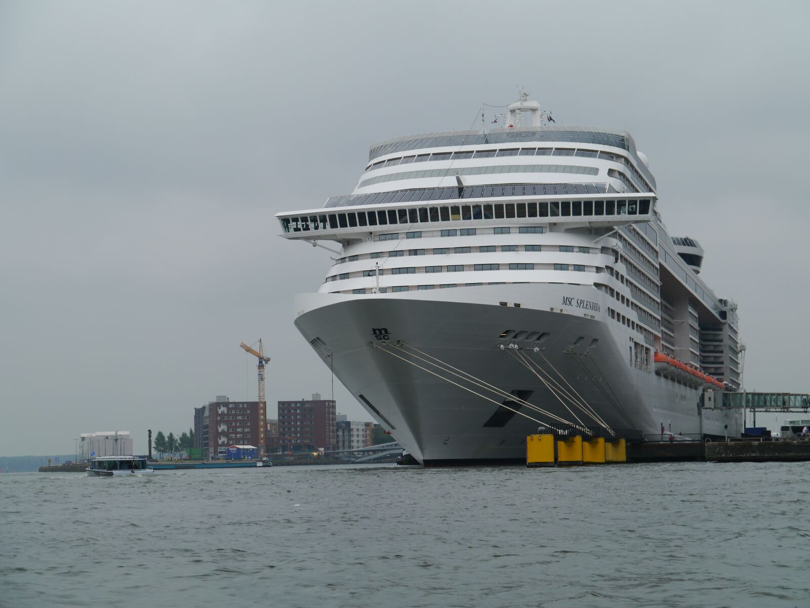 Panasonic Lumix DMC-G3 sample photo. Cruise ship, amsterdam, port photography