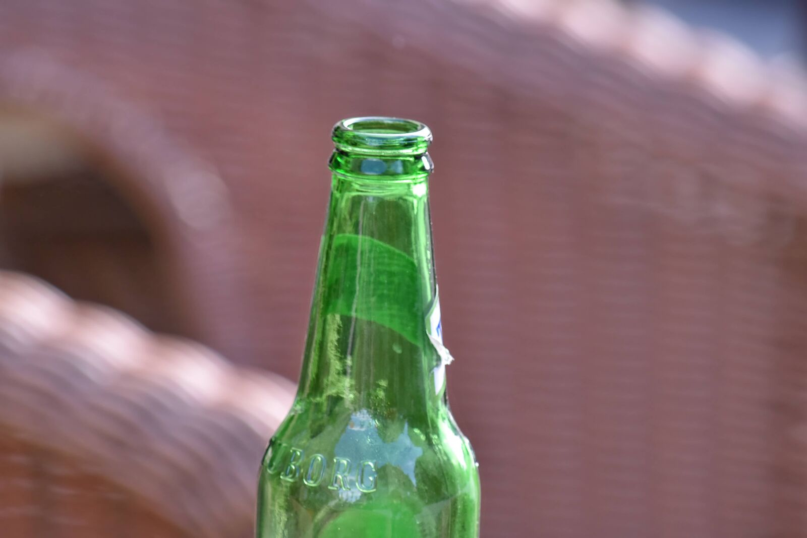 Nikon D5500 sample photo. Beer, bottle, green, stock photography