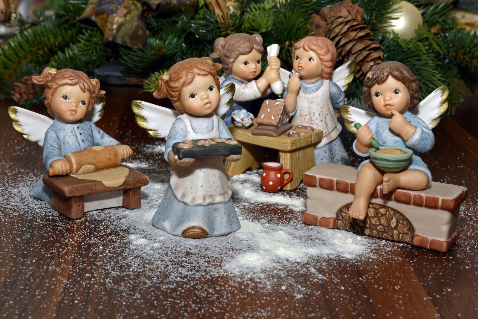 Nikon D7100 sample photo. Angel, bake, decoration photography