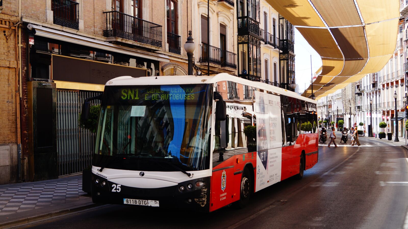Sony SLT-A58 sample photo. Spain, granada, transport photography