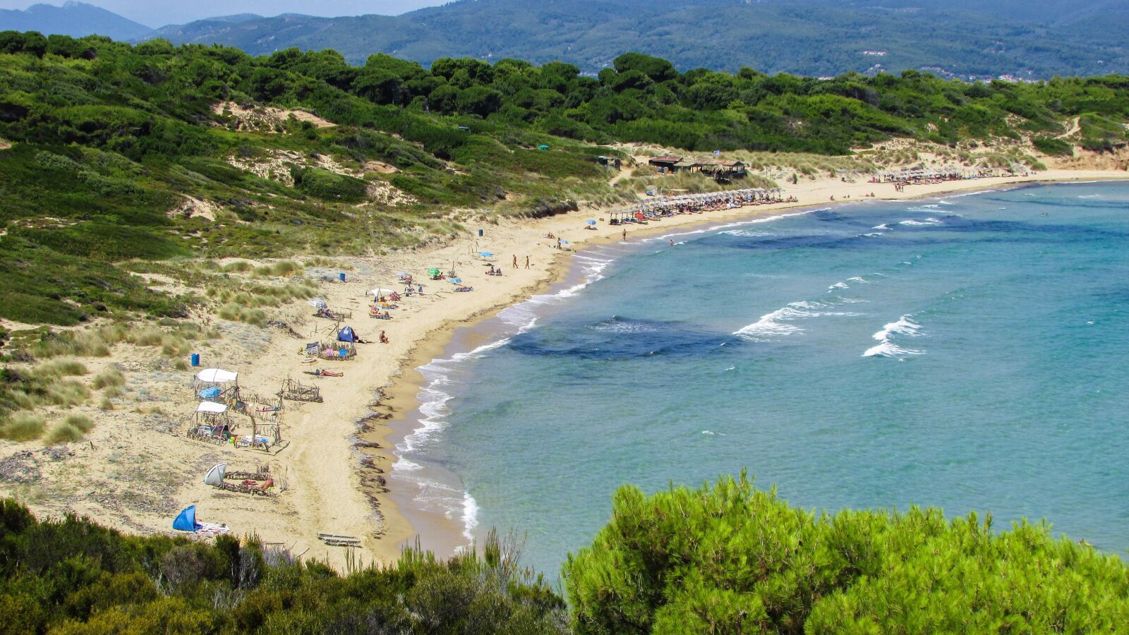 Canon PowerShot SX400 IS sample photo. Greece, skiathos, elias beach photography
