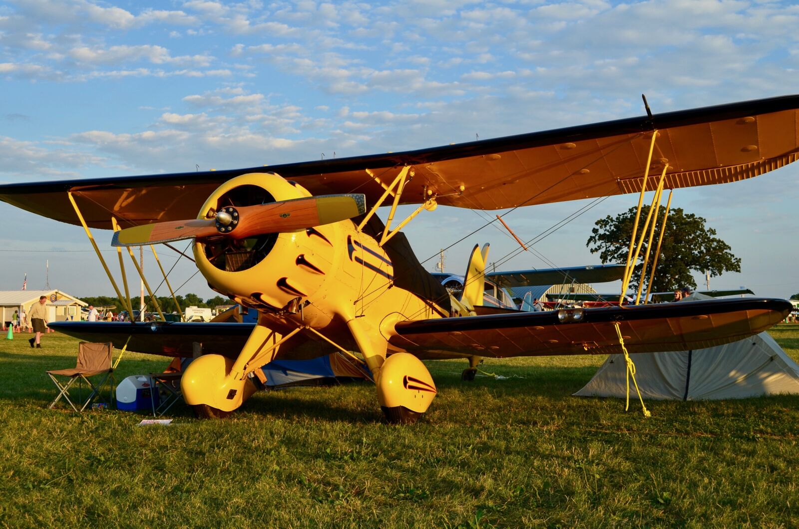 Nikon D5100 sample photo. Biplane, aviation, plane photography