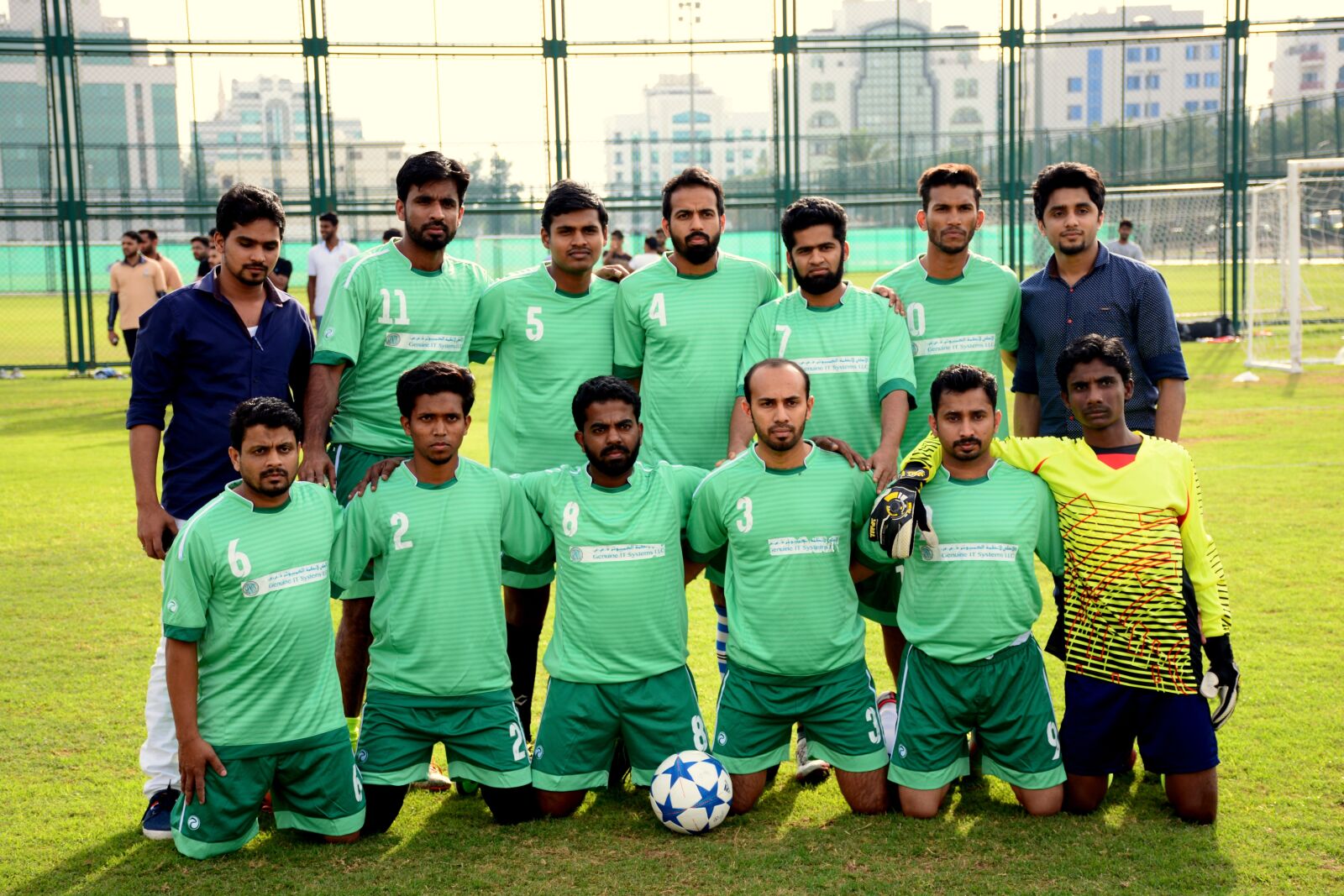 Nikon D7100 sample photo. Football, middle east, team photography