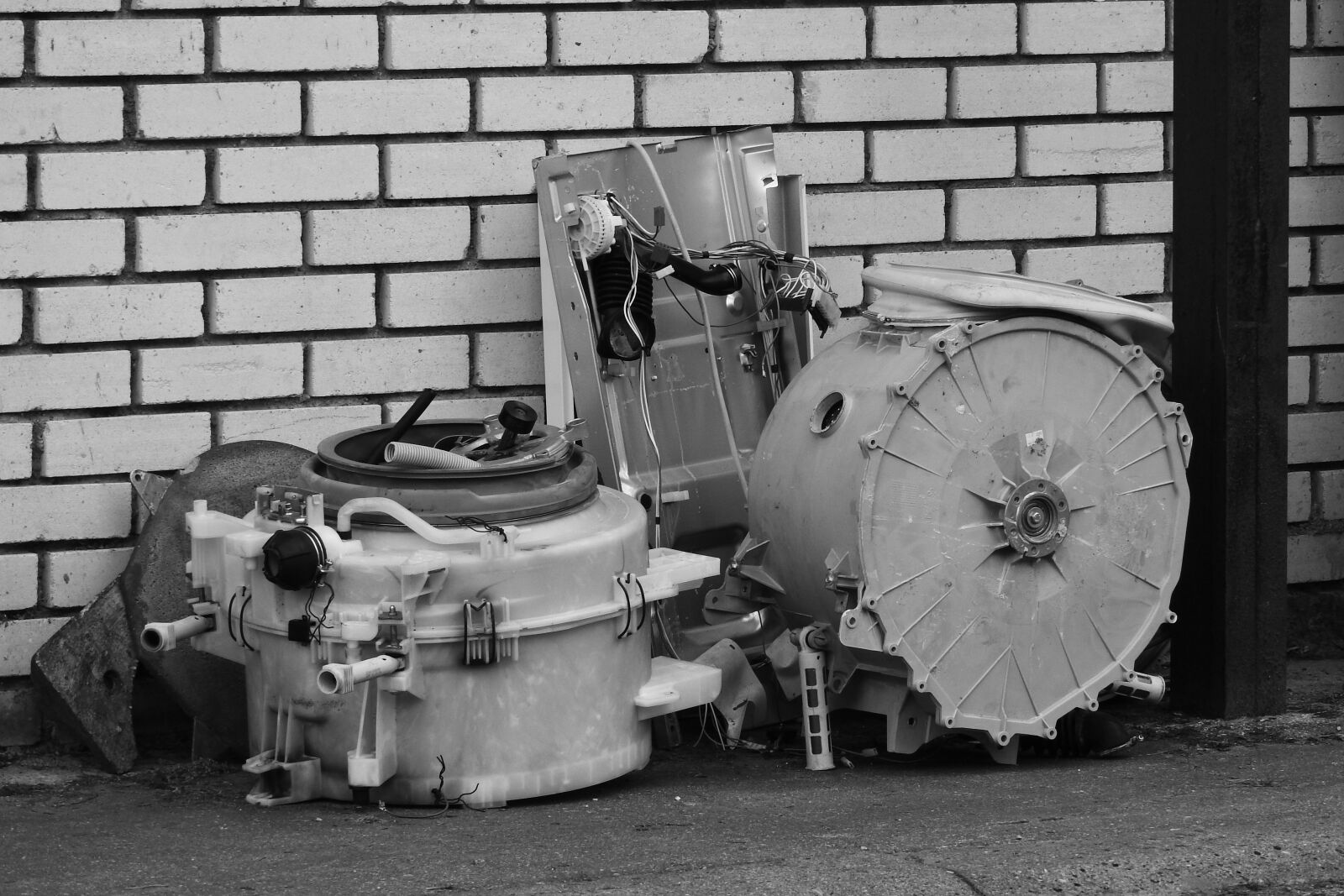 Nikon Coolpix P610 sample photo. Drum, washing machine, component photography