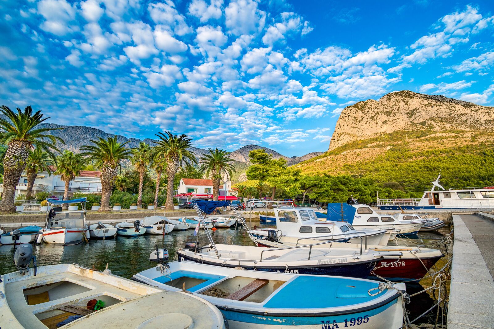 Nikon D7500 sample photo. Port, boats, croatia photography