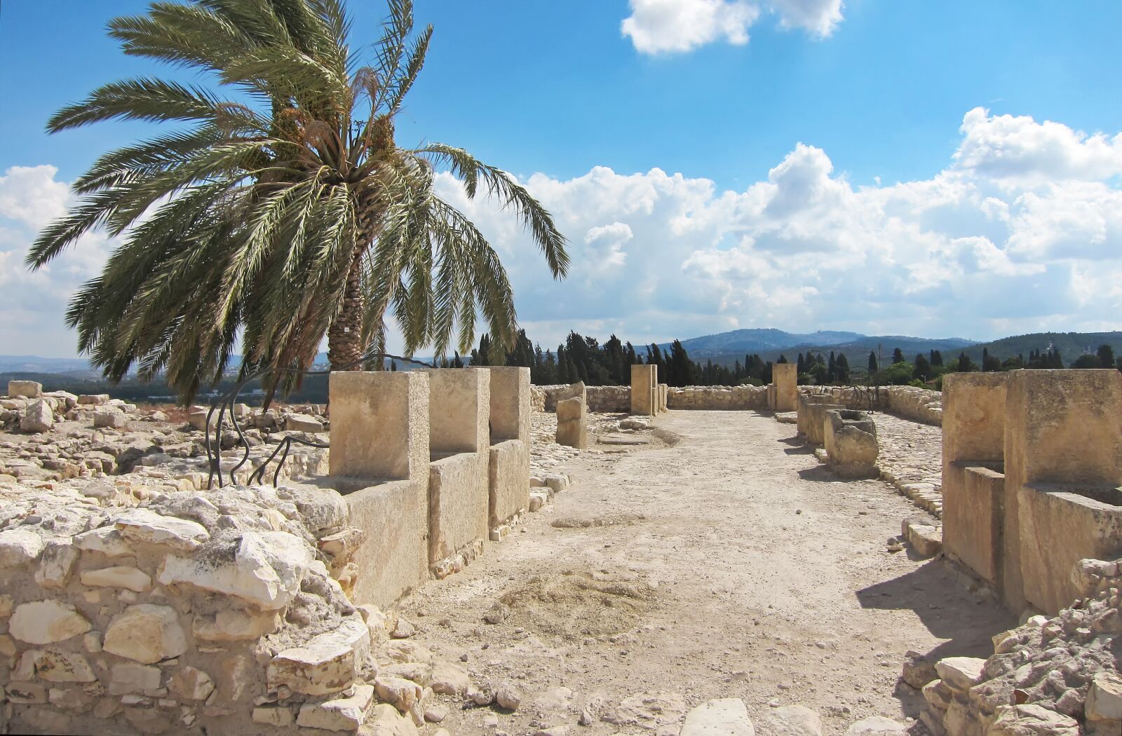 Canon PowerShot S95 sample photo. Megiddo, ancient horse stable photography