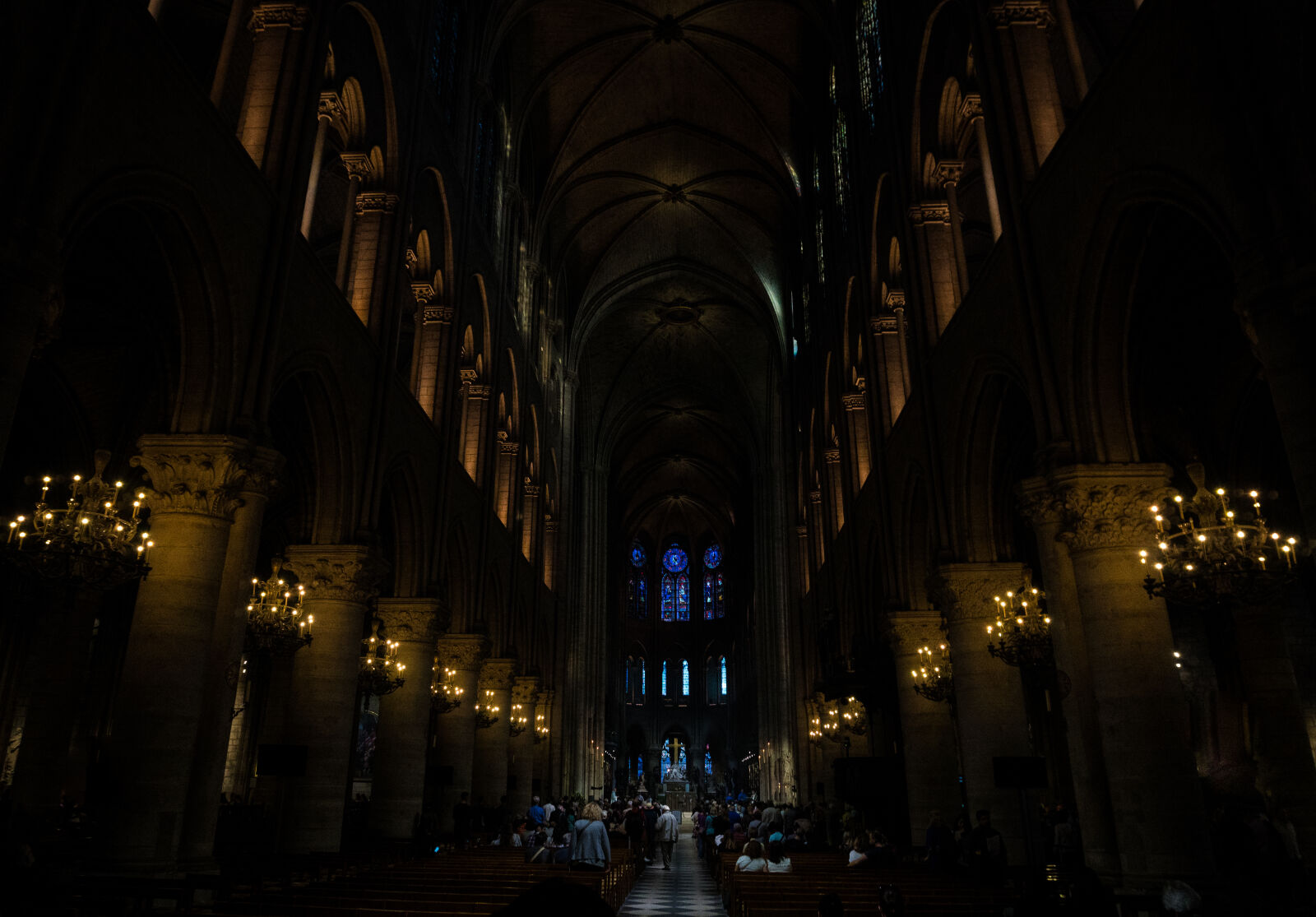 Sony a6300 sample photo. Cathedral, interior photography
