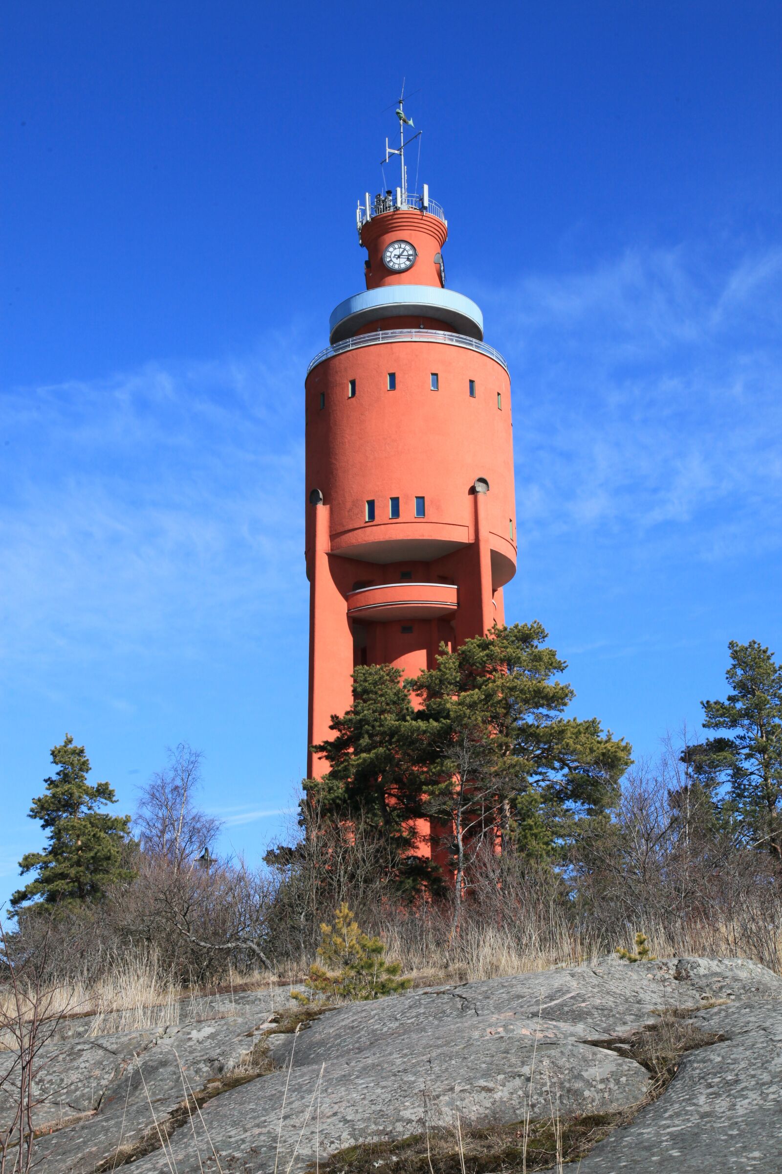 Canon EOS 5D Mark II sample photo. Pitchfork, water tower, finland photography