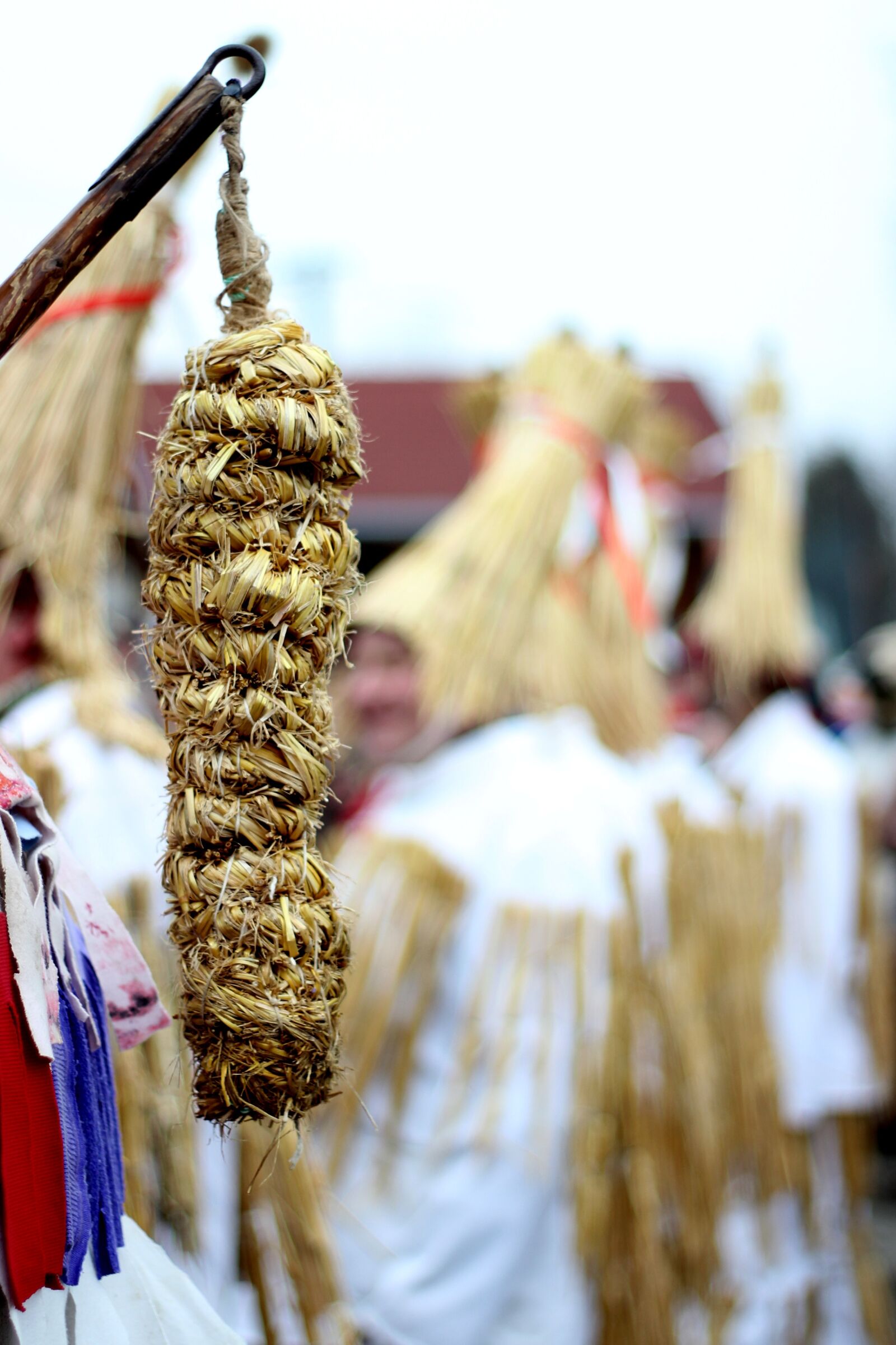 Canon EOS 600D (Rebel EOS T3i / EOS Kiss X5) + Canon EF 50mm F1.8 II sample photo. Straw carol, carnival, carol photography