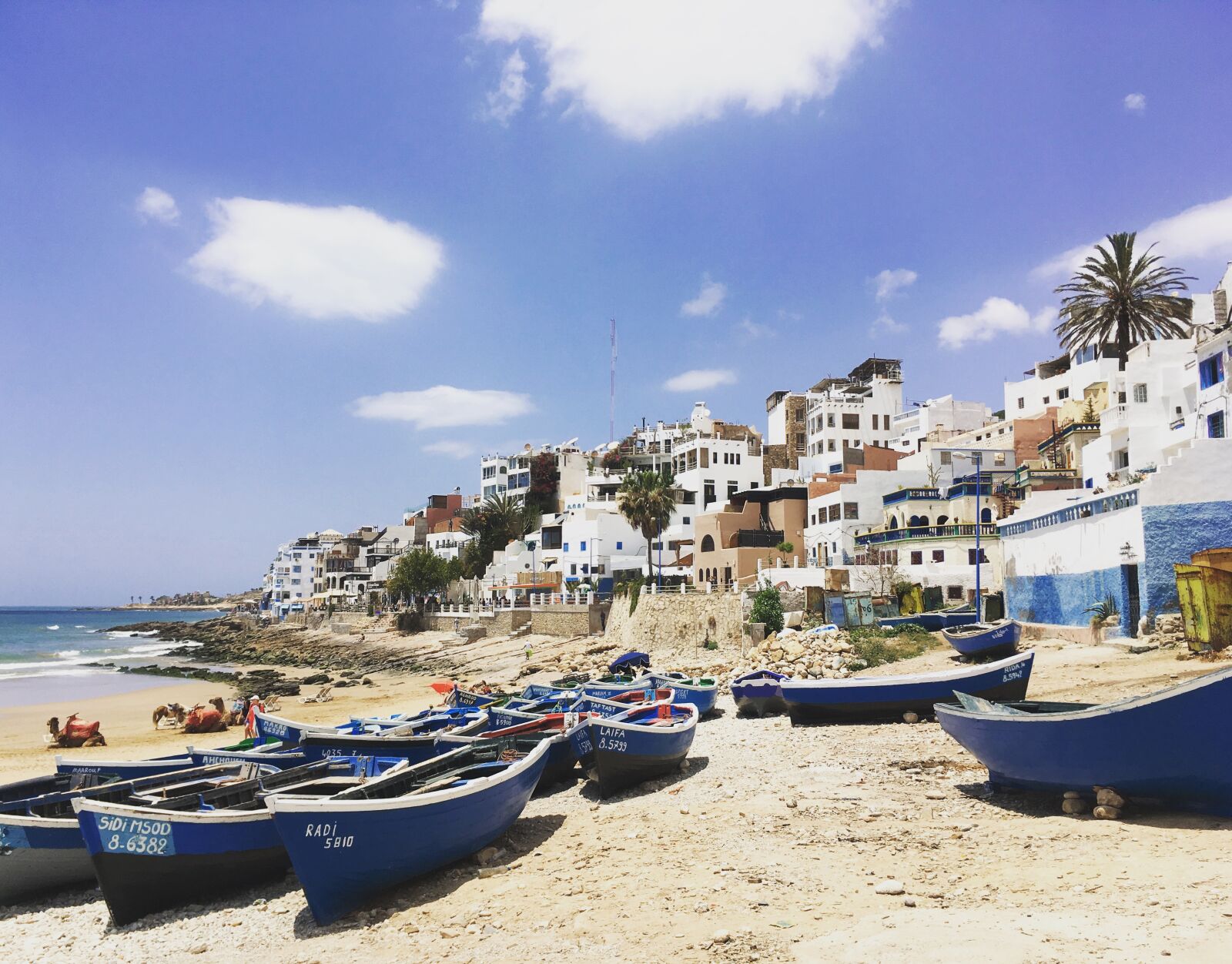 iPhone SE back camera 4.15mm f/2.2 sample photo. Taghazout, beach, morocco photography
