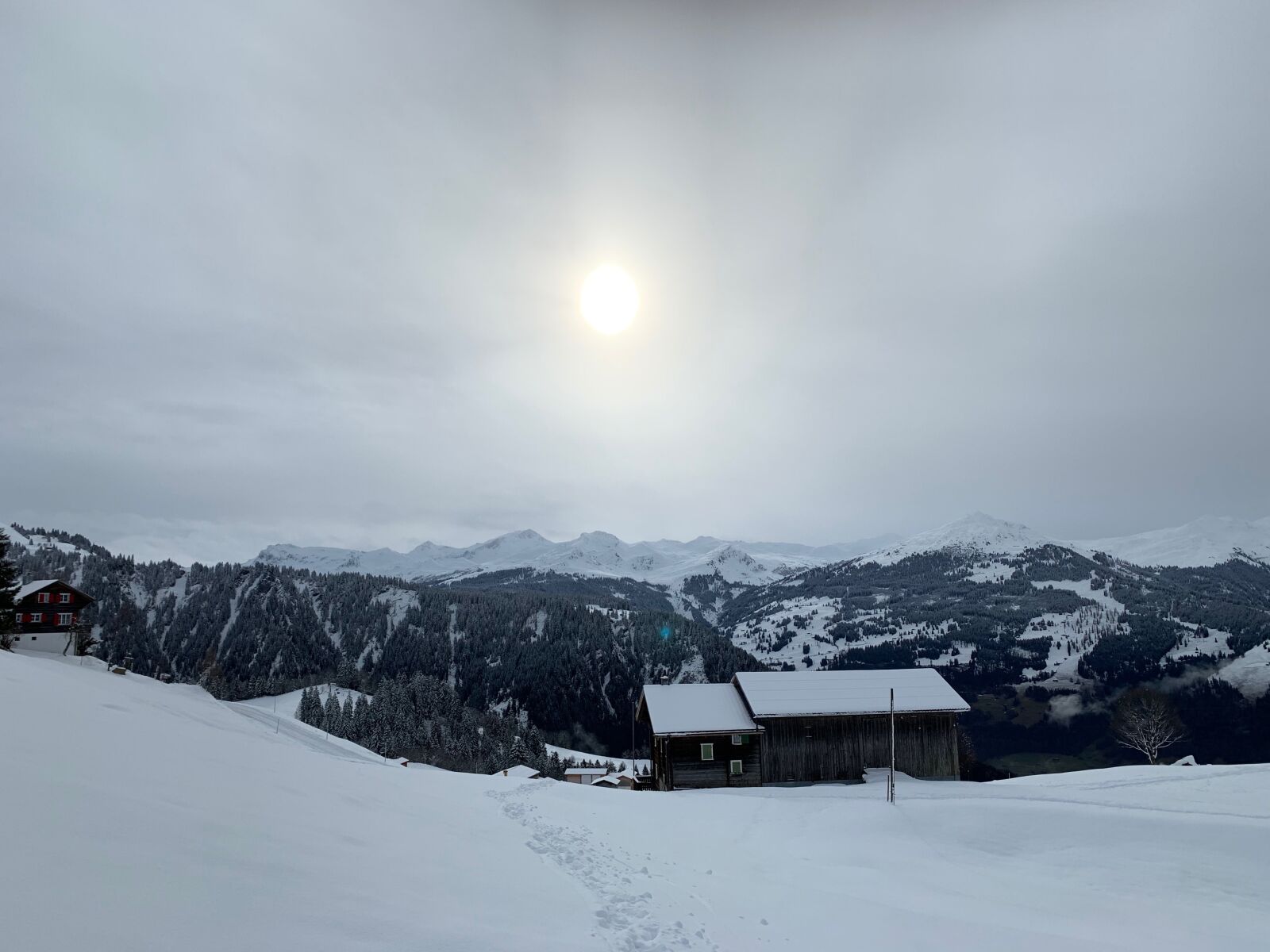 Apple iPhone XR sample photo. Graub nden, praettigau, east photography
