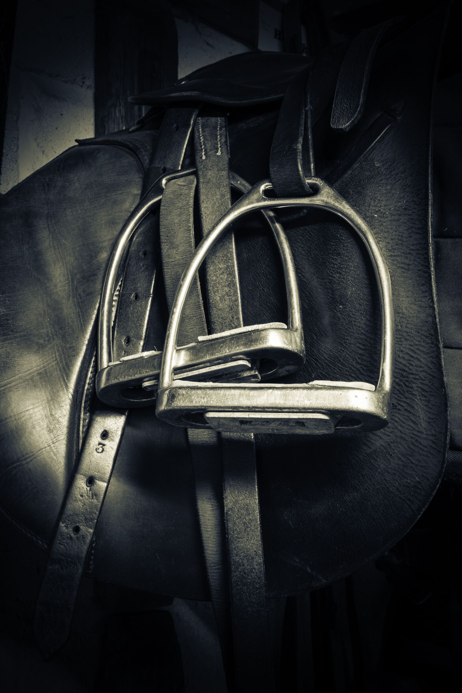 Canon EF-S 17-85mm F4-5.6 IS USM sample photo. Stirrups, saddle, equestrian photography
