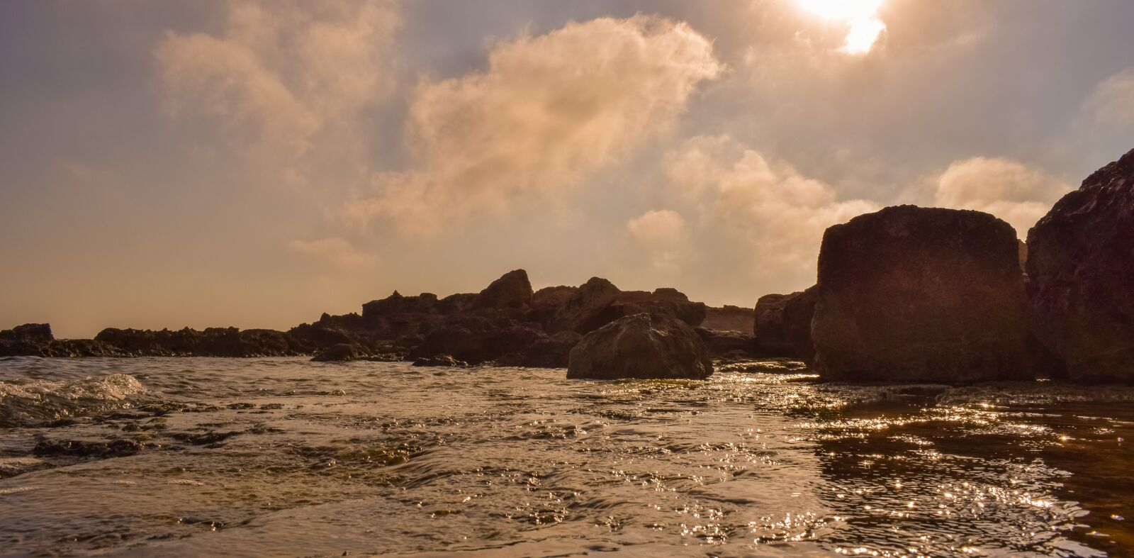 Nikon D3300 sample photo. Rocky coast, sea, sky photography