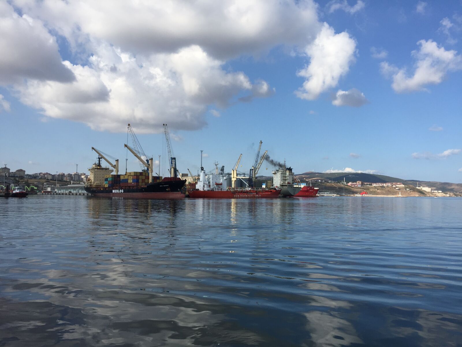 Apple iPhone 6 sample photo. Bandirma, port, ship photography
