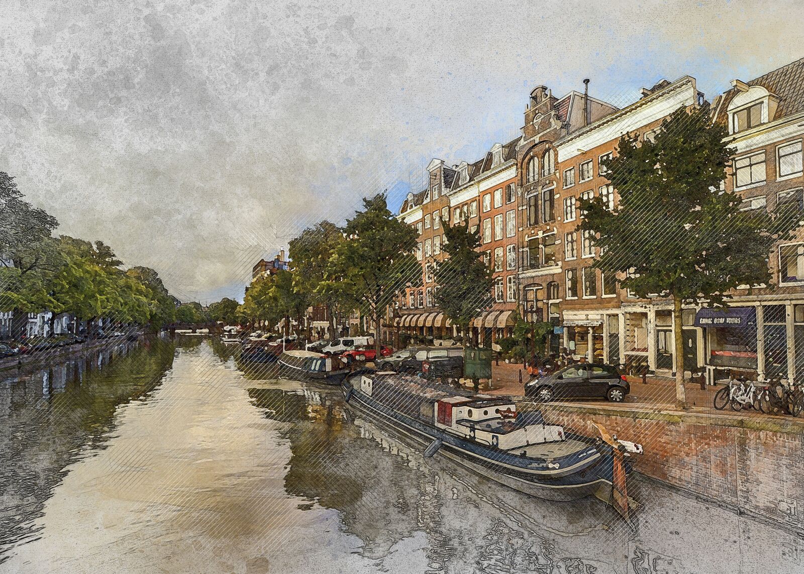 Nikon D5200 sample photo. Water, city, amsterdam photography