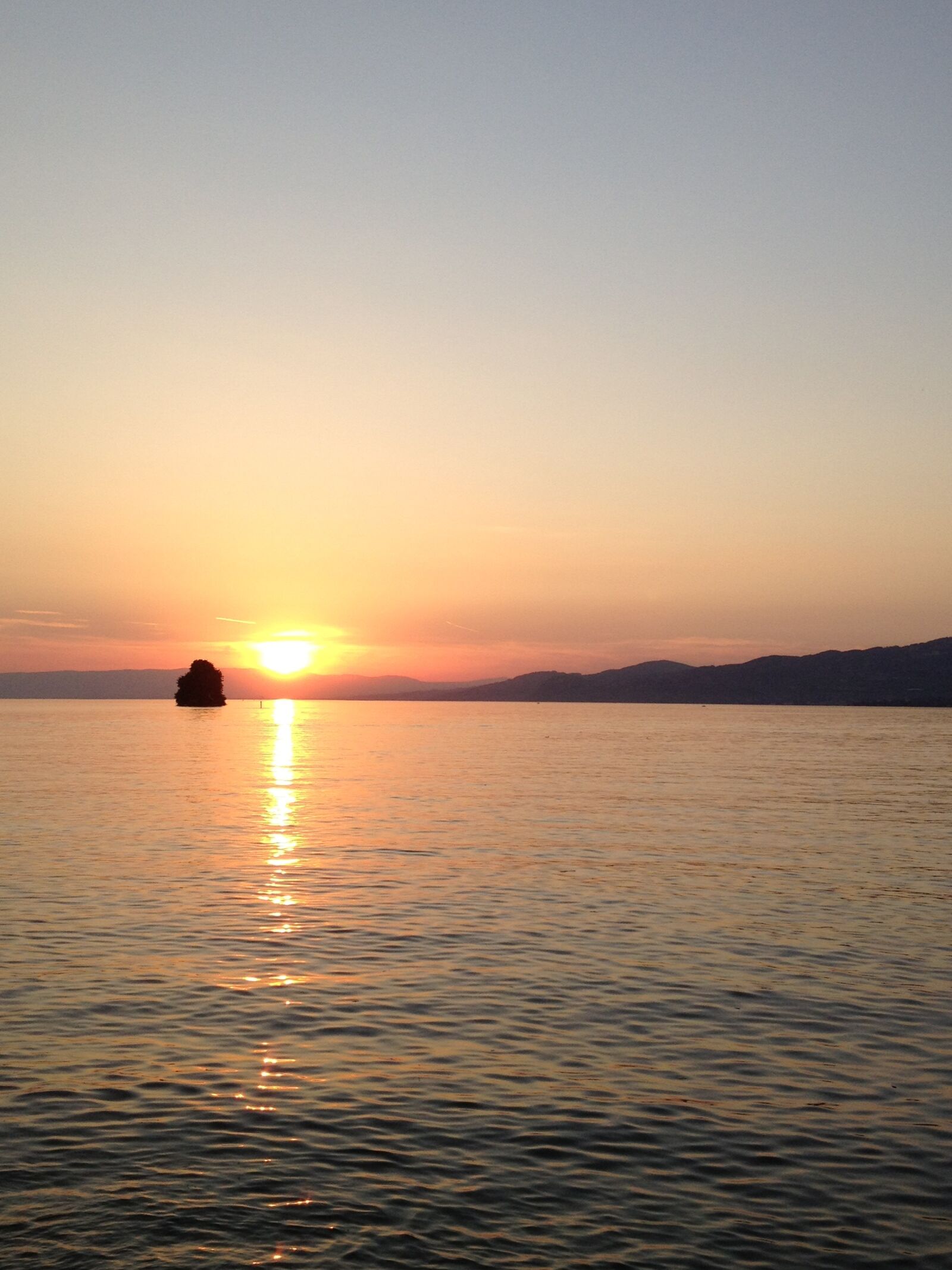 Apple iPhone 4S sample photo. Lake geneva, switzerland, sunset photography