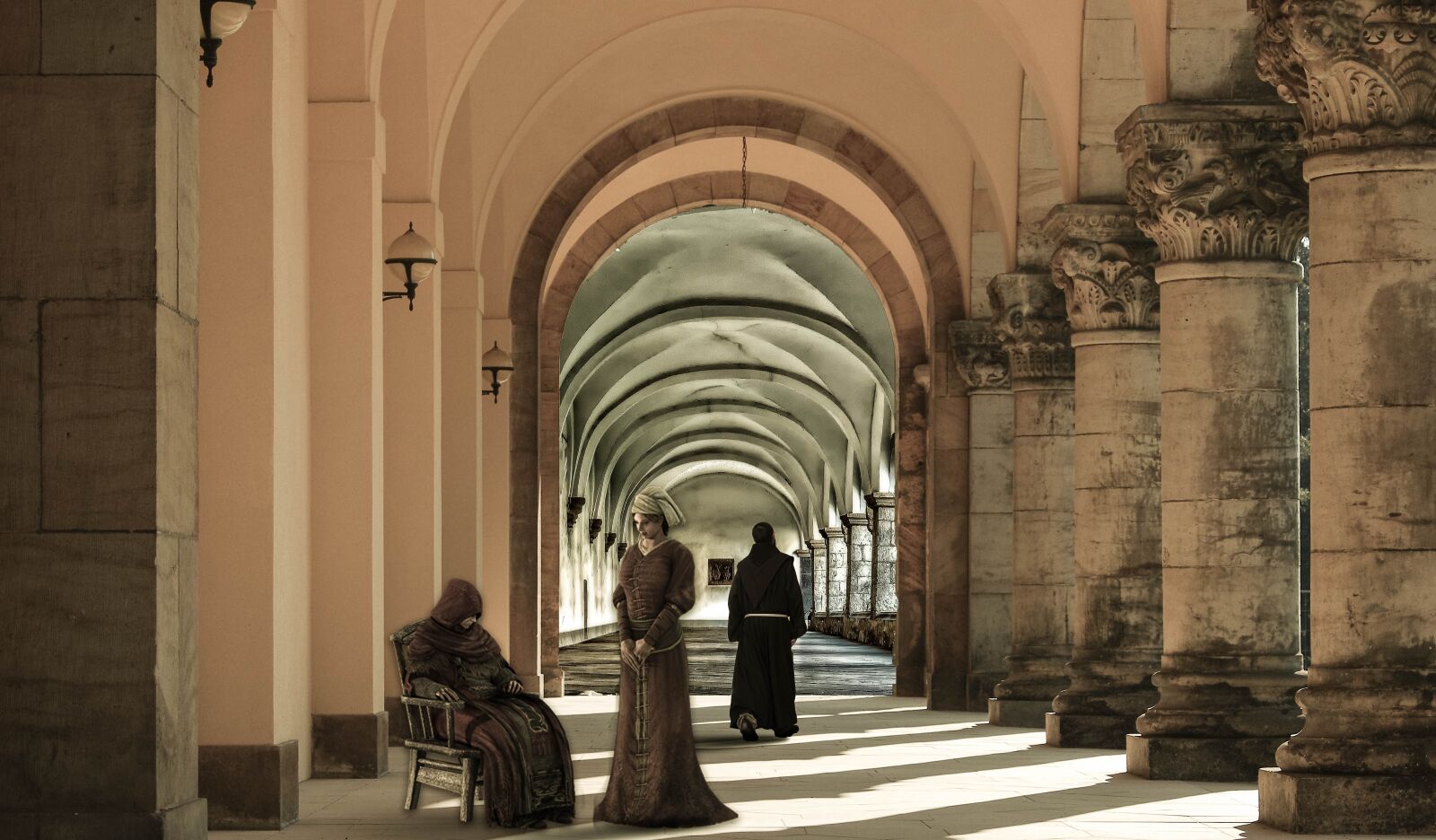 Nikon D3300 sample photo. Fantasy, abbey, brother photography