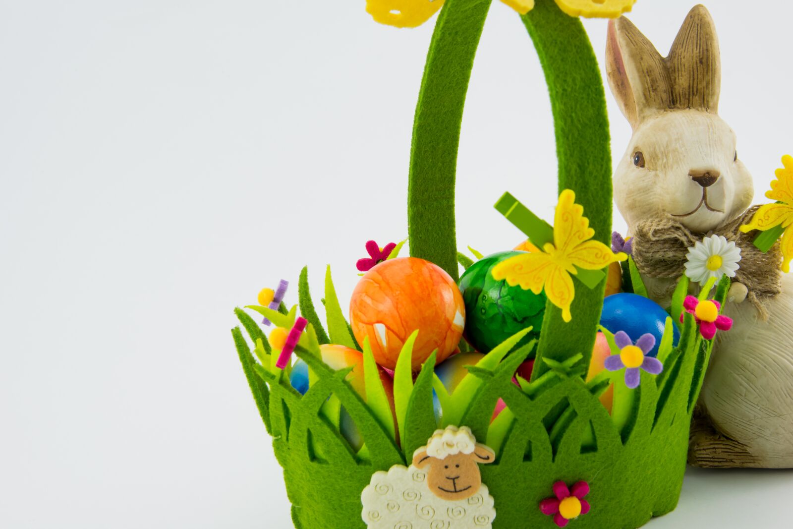 Nikon D5300 sample photo. Easter, basket, easter eggs photography